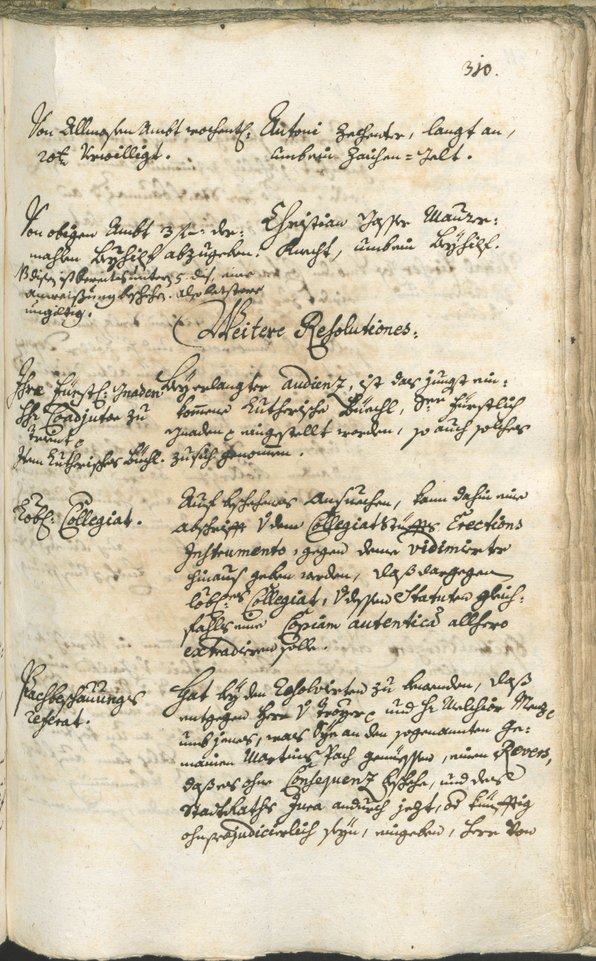 Civic Archives of Bozen-Bolzano - BOhisto Ratsprotokoll 1750/53 