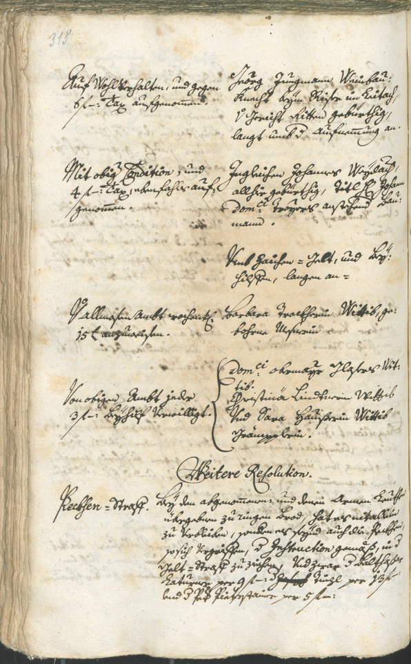 Archivio Storico della Città di Bolzano - BOhisto protocollo consiliare 1750/53 