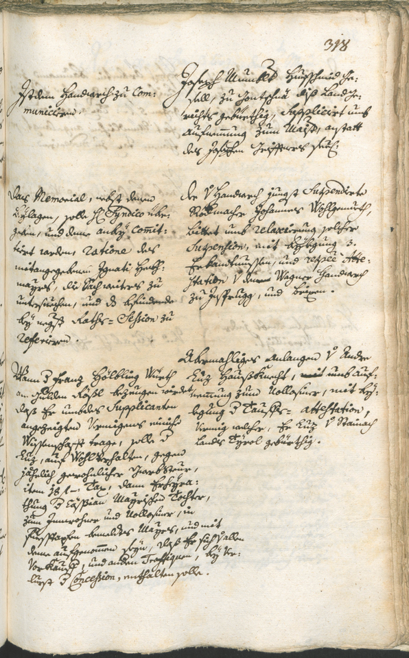 Civic Archives of Bozen-Bolzano - BOhisto Ratsprotokoll 1750/53 