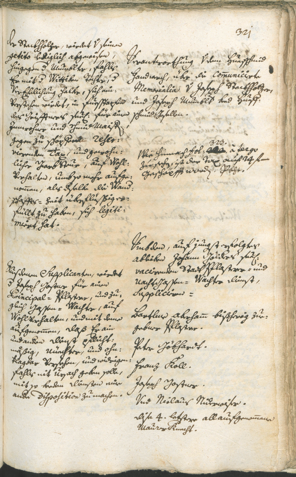 Stadtarchiv Bozen - BOhisto Ratsprotokoll 1750/53 