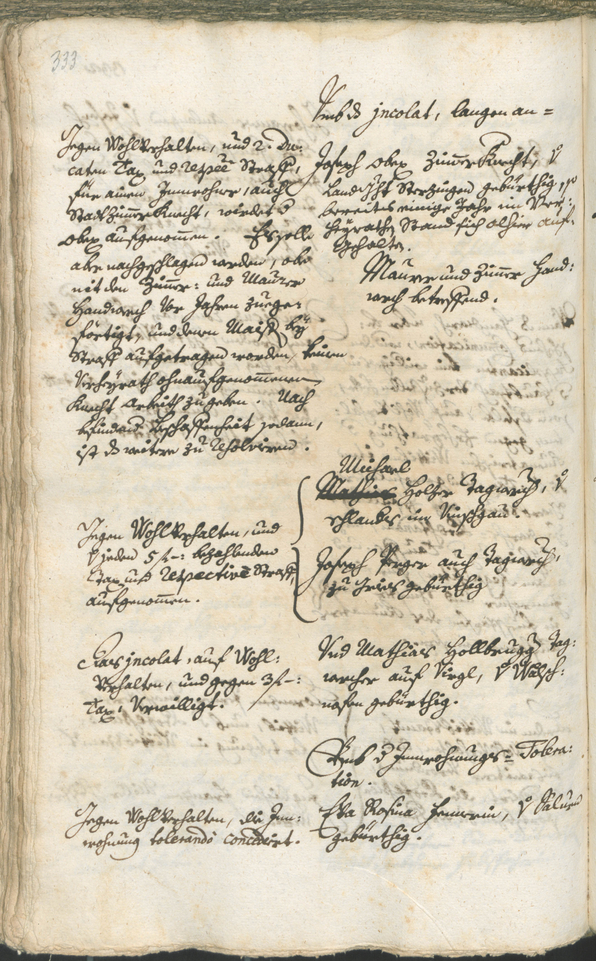 Archivio Storico della Città di Bolzano - BOhisto protocollo consiliare 1750/53 