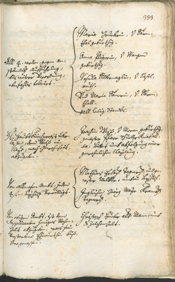 Civic Archives of Bozen-Bolzano - BOhisto Ratsprotokoll 1750/53 