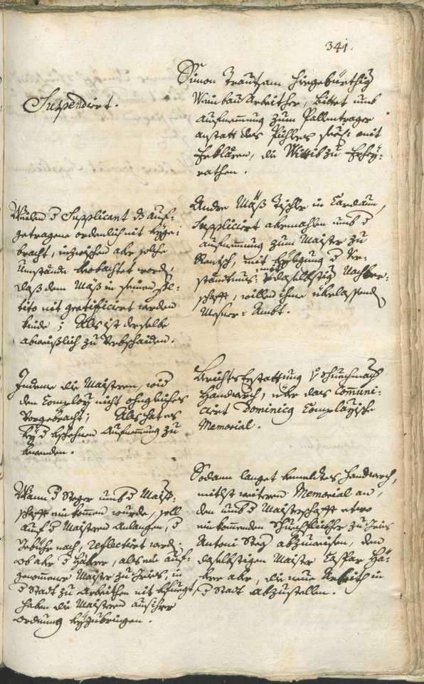 Civic Archives of Bozen-Bolzano - BOhisto Ratsprotokoll 1750/53 