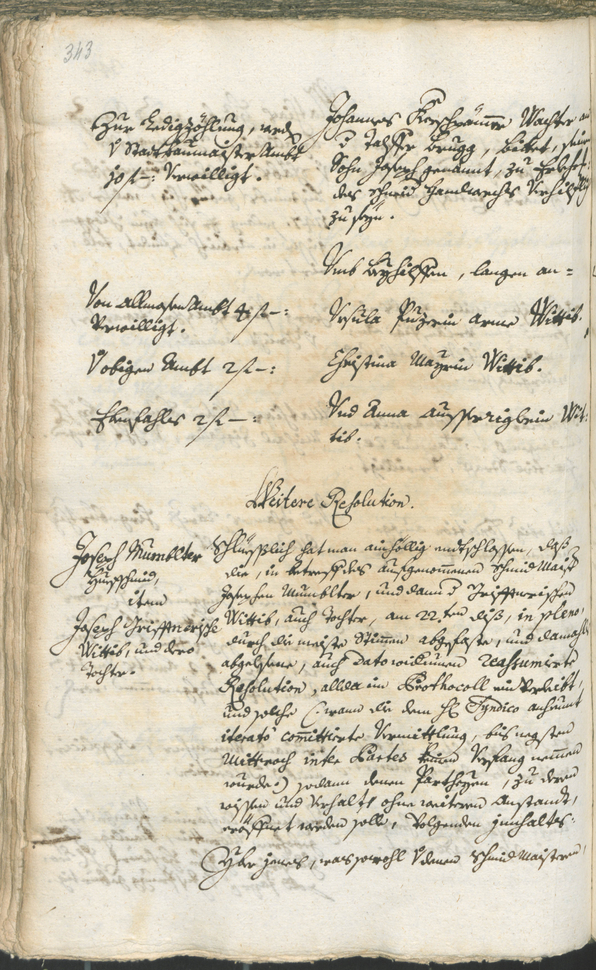 Civic Archives of Bozen-Bolzano - BOhisto Ratsprotokoll 1750/53 