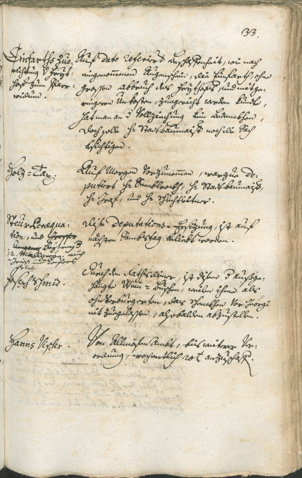 Stadtarchiv Bozen - BOhisto Ratsprotokoll 1750/53 