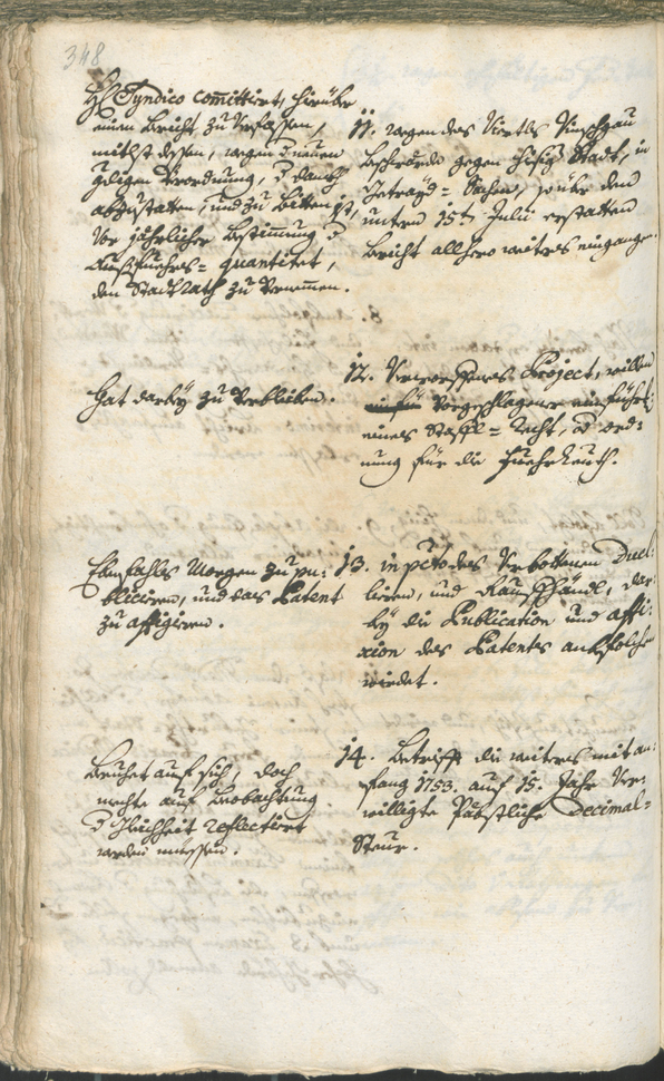 Archivio Storico della Città di Bolzano - BOhisto protocollo consiliare 1750/53 