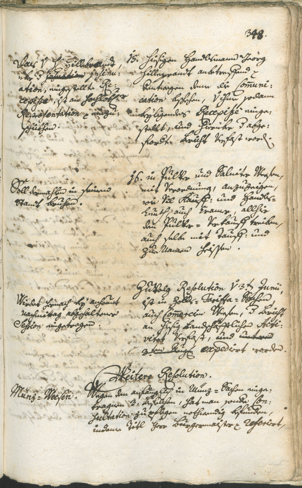 Civic Archives of Bozen-Bolzano - BOhisto Ratsprotokoll 1750/53 