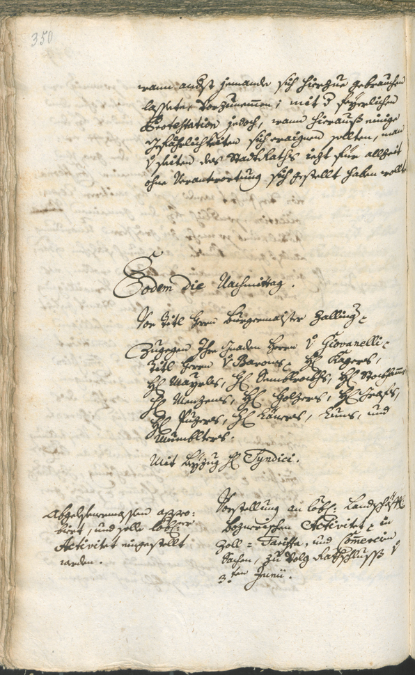 Archivio Storico della Città di Bolzano - BOhisto protocollo consiliare 1750/53 