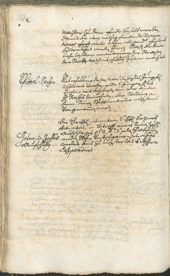 Civic Archives of Bozen-Bolzano - BOhisto Ratsprotokoll 1750/53 