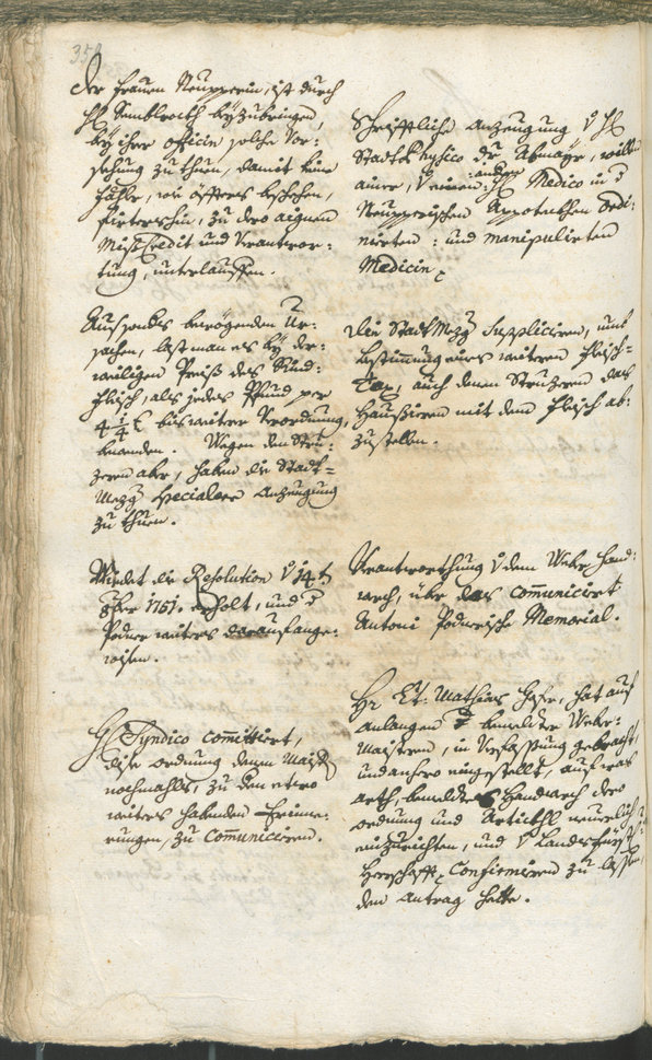 Civic Archives of Bozen-Bolzano - BOhisto Ratsprotokoll 1750/53 