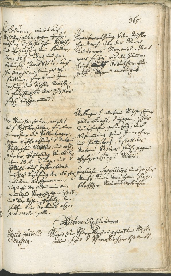 Civic Archives of Bozen-Bolzano - BOhisto Ratsprotokoll 1750/53 