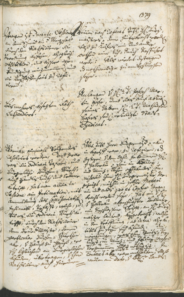 Civic Archives of Bozen-Bolzano - BOhisto Ratsprotokoll 1750/53 