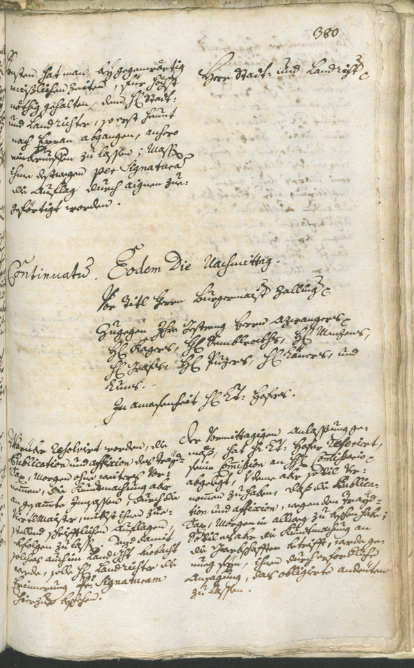 Civic Archives of Bozen-Bolzano - BOhisto Ratsprotokoll 1750/53 