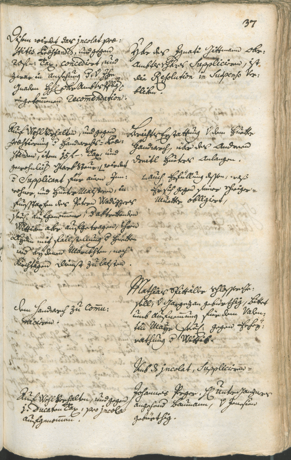 Civic Archives of Bozen-Bolzano - BOhisto Ratsprotokoll 1750/53 