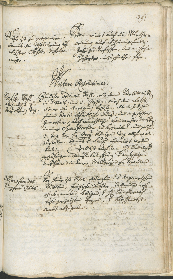 Civic Archives of Bozen-Bolzano - BOhisto Ratsprotokoll 1750/53 