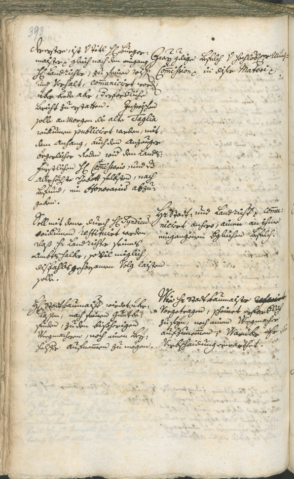 Archivio Storico della Città di Bolzano - BOhisto protocollo consiliare 1750/53 