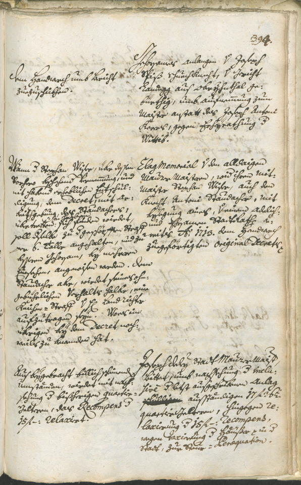 Civic Archives of Bozen-Bolzano - BOhisto Ratsprotokoll 1750/53 