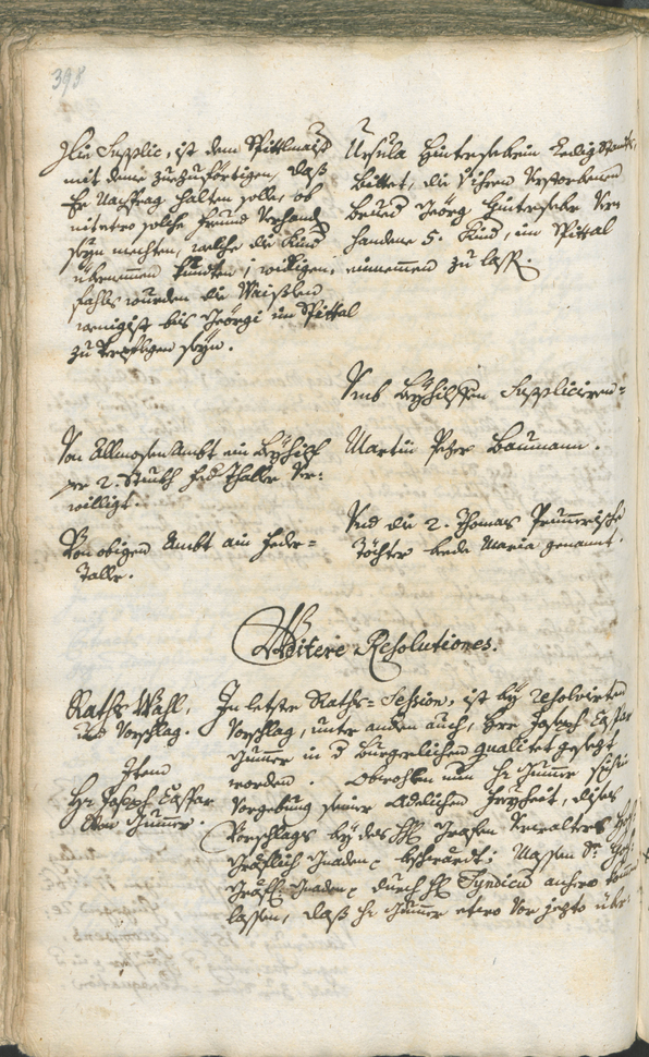 Civic Archives of Bozen-Bolzano - BOhisto Ratsprotokoll 1750/53 