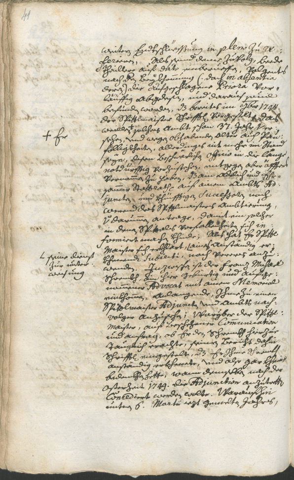 Archivio Storico della Città di Bolzano - BOhisto protocollo consiliare 1750/53 