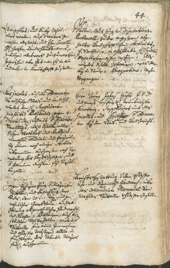 Civic Archives of Bozen-Bolzano - BOhisto Ratsprotokoll 1750/53 