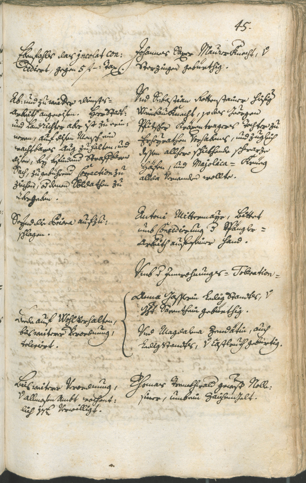 Civic Archives of Bozen-Bolzano - BOhisto Ratsprotokoll 1750/53 