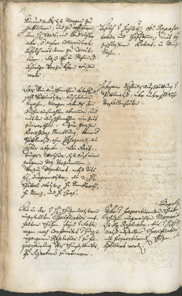 Archivio Storico della Città di Bolzano - BOhisto protocollo consiliare 1750/53 