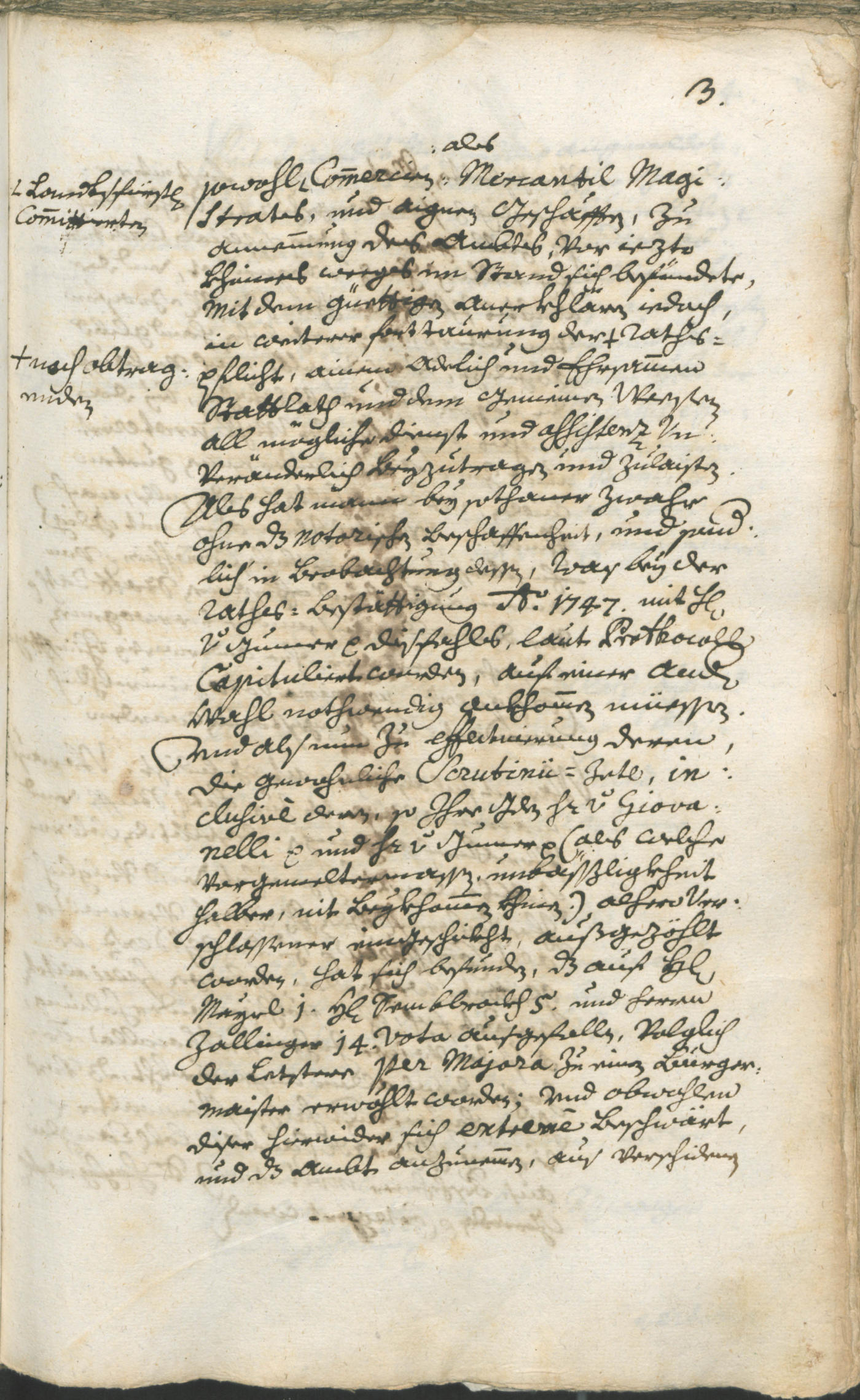 Civic Archives of Bozen-Bolzano - BOhisto Ratsprotokoll 1750/53 