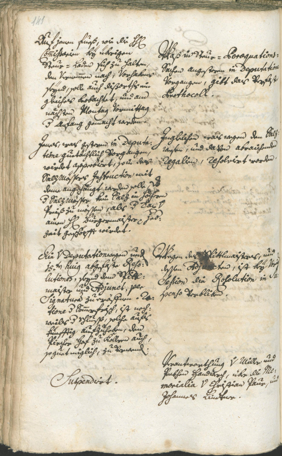 Archivio Storico della Città di Bolzano - BOhisto protocollo consiliare 1750/53 