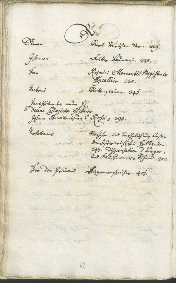 Civic Archives of Bozen-Bolzano - BOhisto Ratsprotokoll 1750/53 