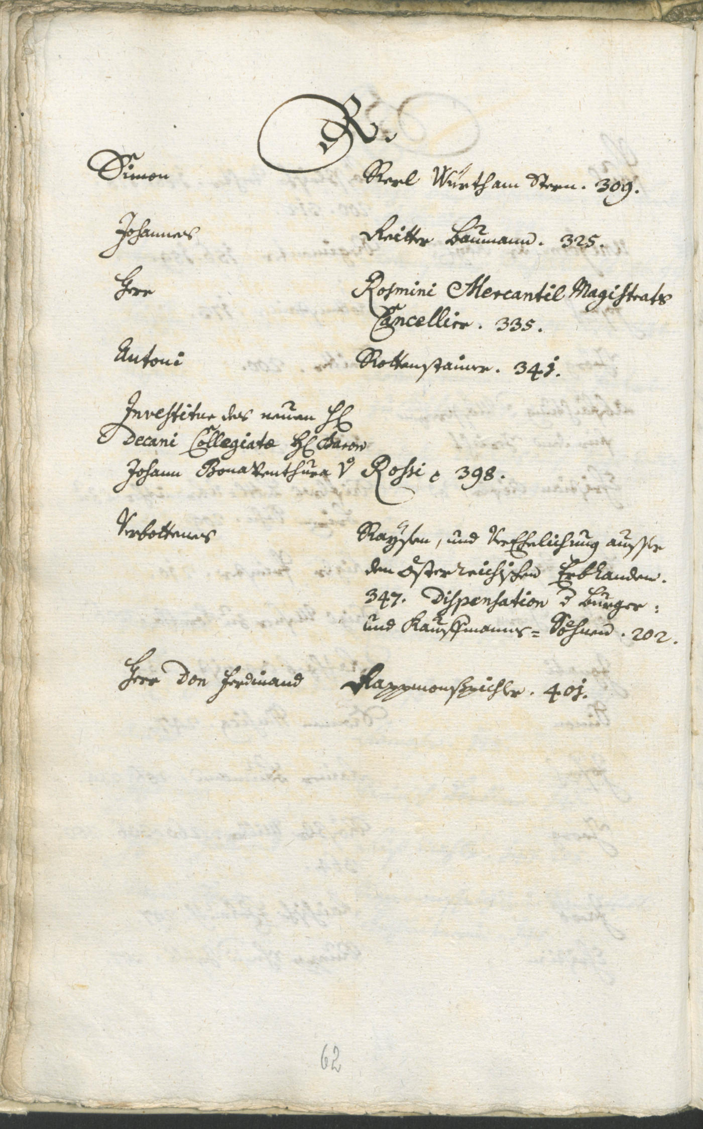 Civic Archives of Bozen-Bolzano - BOhisto Ratsprotokoll 1750/53 