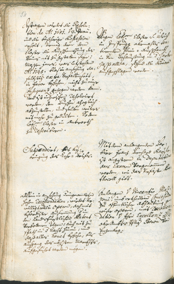 Civic Archives of Bozen-Bolzano - BOhisto Ratsprotokoll 1753/56 