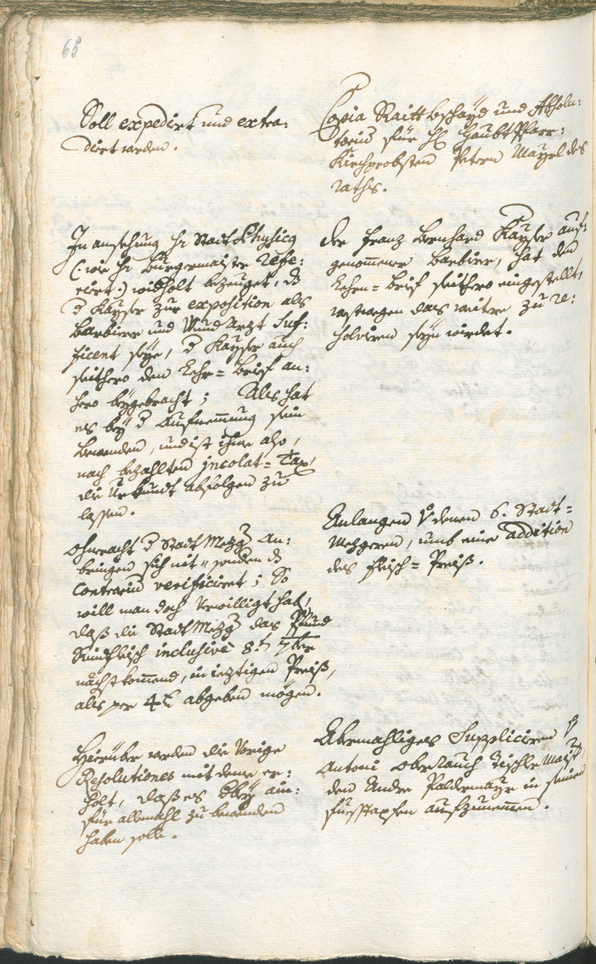 Civic Archives of Bozen-Bolzano - BOhisto Ratsprotokoll 1753/56 