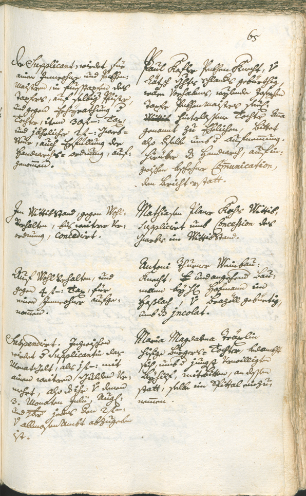 Civic Archives of Bozen-Bolzano - BOhisto Ratsprotokoll 1753/56 