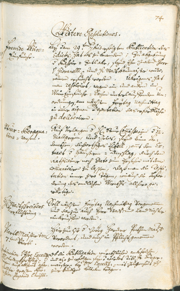 Civic Archives of Bozen-Bolzano - BOhisto Ratsprotokoll 1753/56 