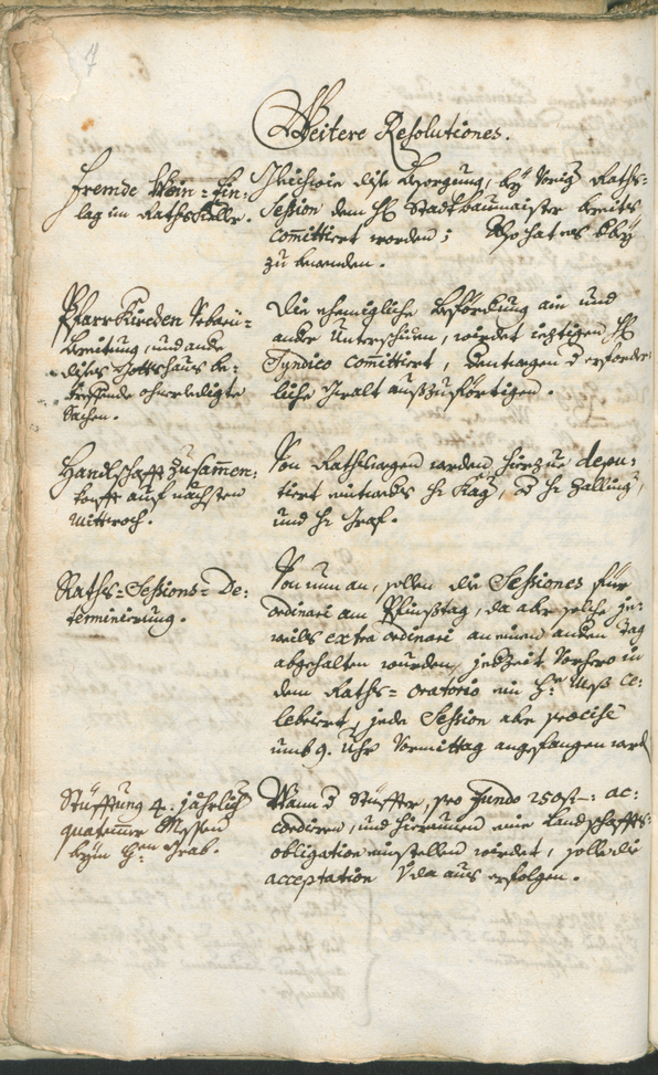 Archivio Storico della Città di Bolzano - BOhisto protocollo consiliare 1753/56 