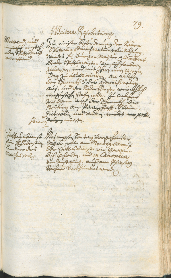 Archivio Storico della Città di Bolzano - BOhisto protocollo consiliare 1753/56 