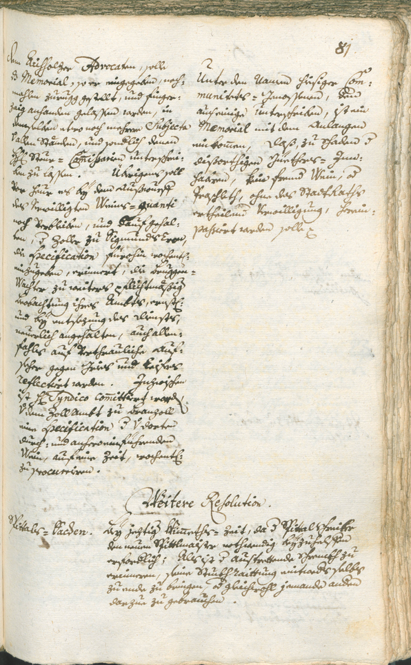 Civic Archives of Bozen-Bolzano - BOhisto Ratsprotokoll 1753/56 