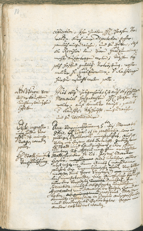 Stadtarchiv Bozen - BOhisto Ratsprotokoll 1753/56 