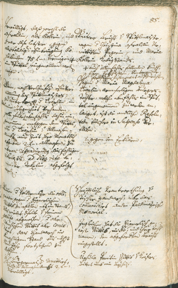 Civic Archives of Bozen-Bolzano - BOhisto Ratsprotokoll 1753/56 