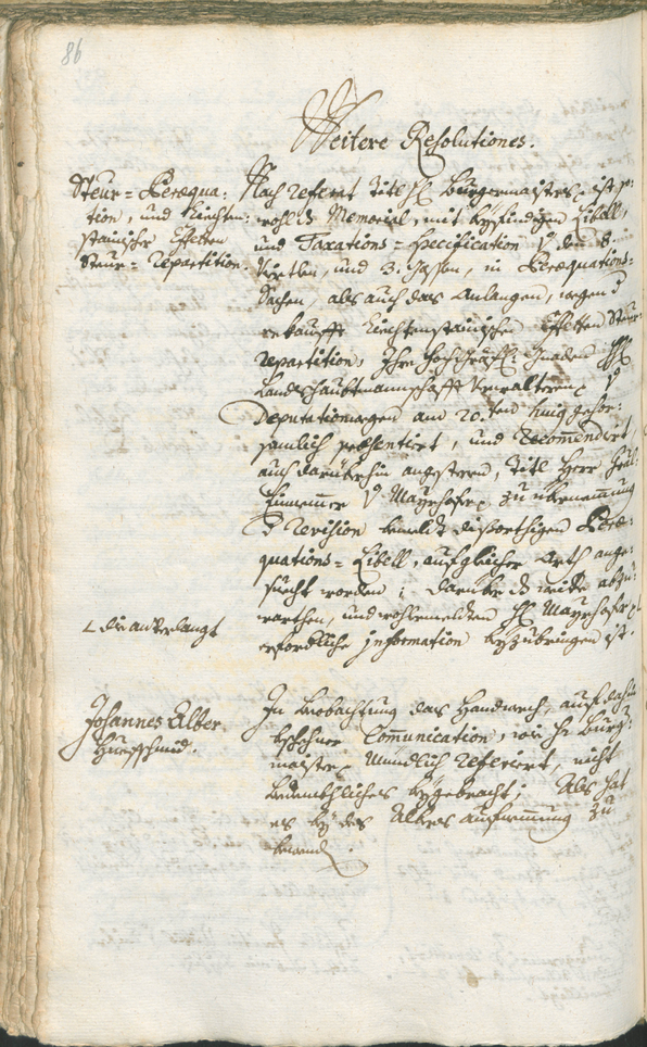 Archivio Storico della Città di Bolzano - BOhisto protocollo consiliare 1753/56 