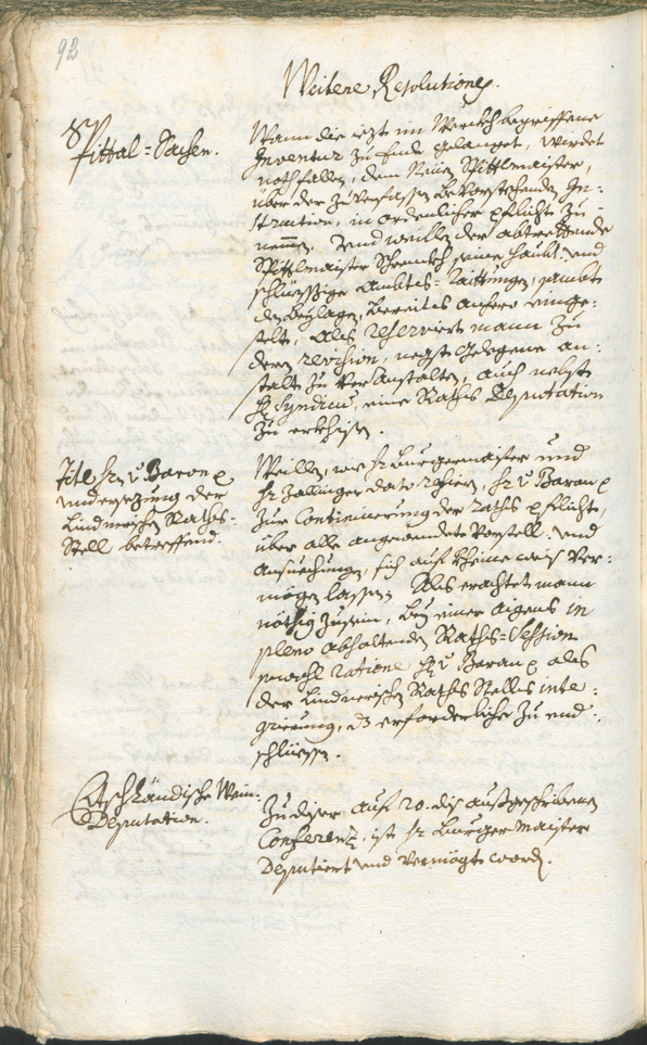 Archivio Storico della Città di Bolzano - BOhisto protocollo consiliare 1753/56 