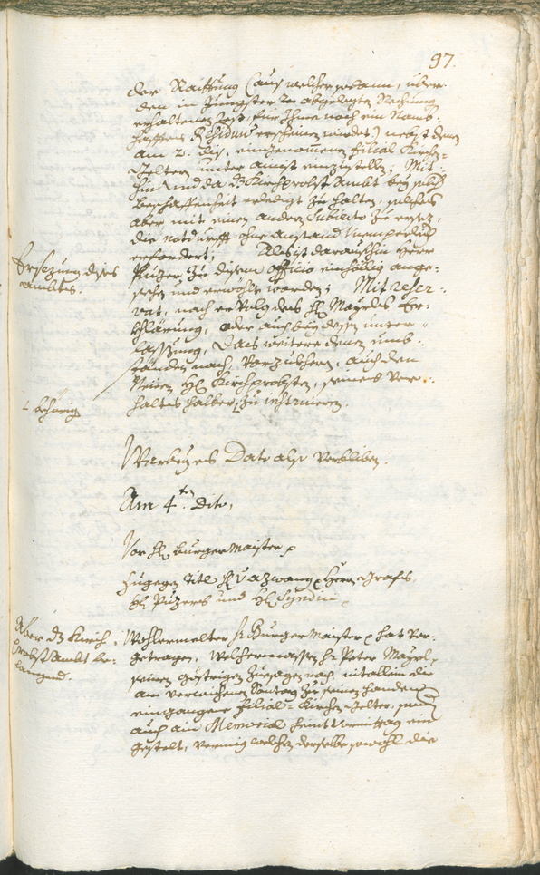 Archivio Storico della Città di Bolzano - BOhisto protocollo consiliare 1753/56 