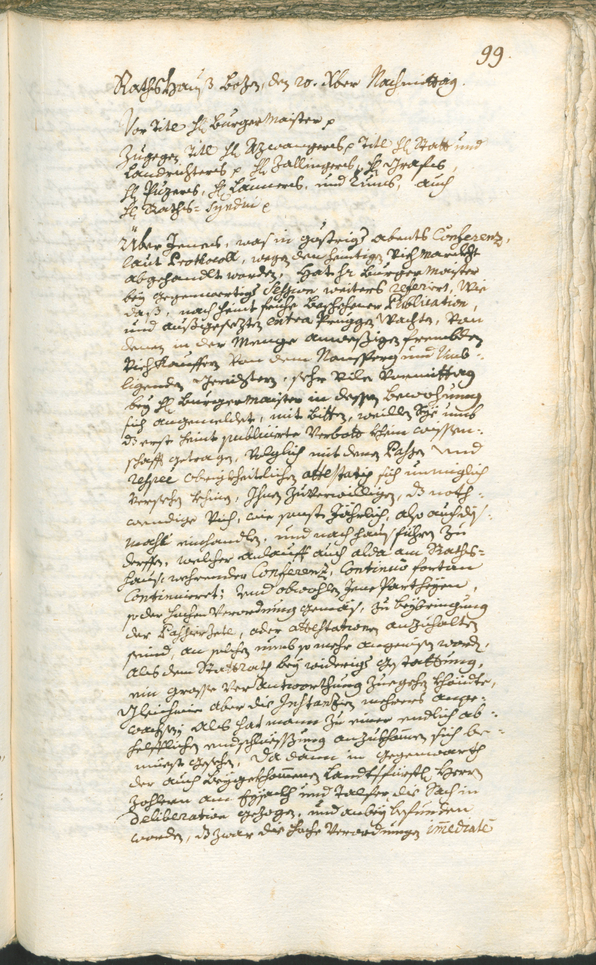 Archivio Storico della Città di Bolzano - BOhisto protocollo consiliare 1753/56 