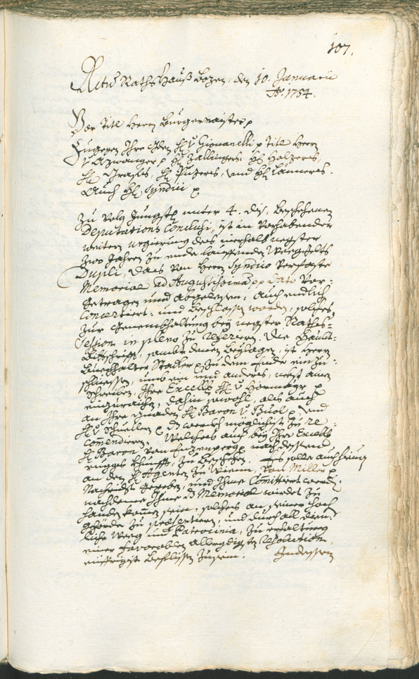 Archivio Storico della Città di Bolzano - BOhisto protocollo consiliare 1753/56 