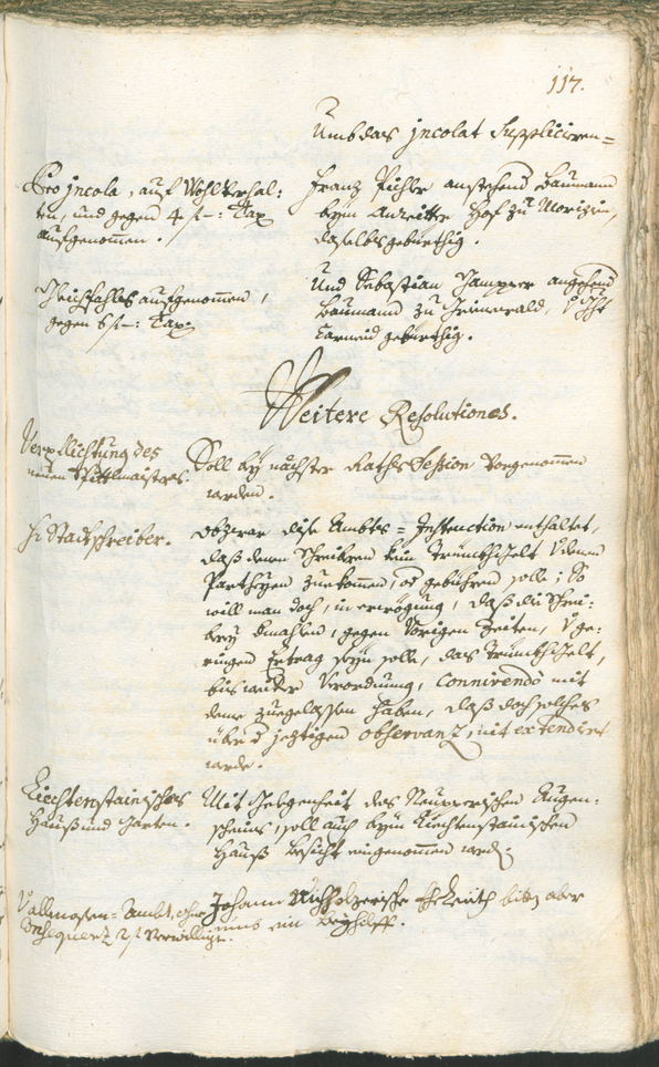 Archivio Storico della Città di Bolzano - BOhisto protocollo consiliare 1753/56 