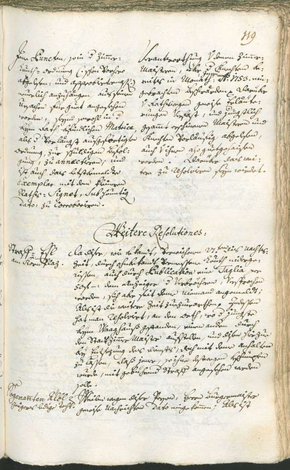 Civic Archives of Bozen-Bolzano - BOhisto Ratsprotokoll 1753/56 