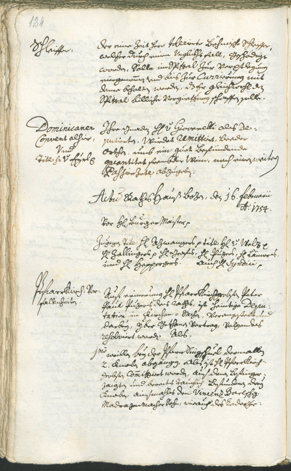 Archivio Storico della Città di Bolzano - BOhisto protocollo consiliare 1753/56 