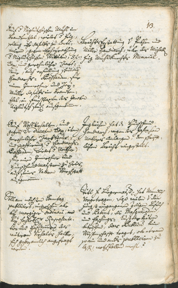 Civic Archives of Bozen-Bolzano - BOhisto Ratsprotokoll 1753/56 