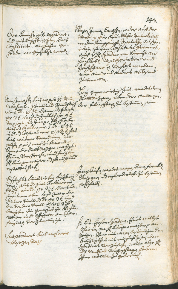 Civic Archives of Bozen-Bolzano - BOhisto Ratsprotokoll 1753/56 