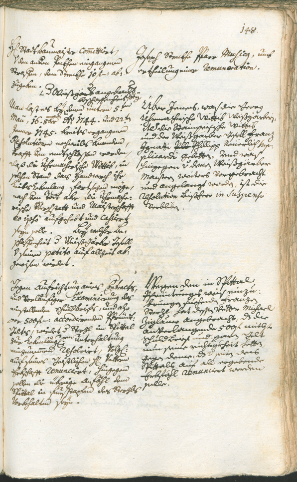 Archivio Storico della Città di Bolzano - BOhisto protocollo consiliare 1753/56 